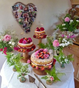Wedding Cake, 'The Oak Barn', Exeter